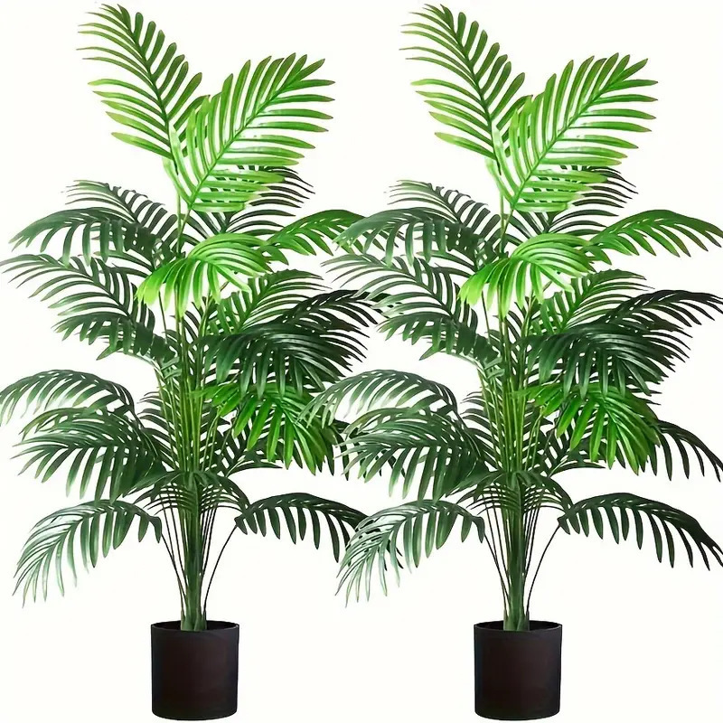 Monstera Adansonii - 24 ورقة أريكا النخيل نباتات اصطناعية