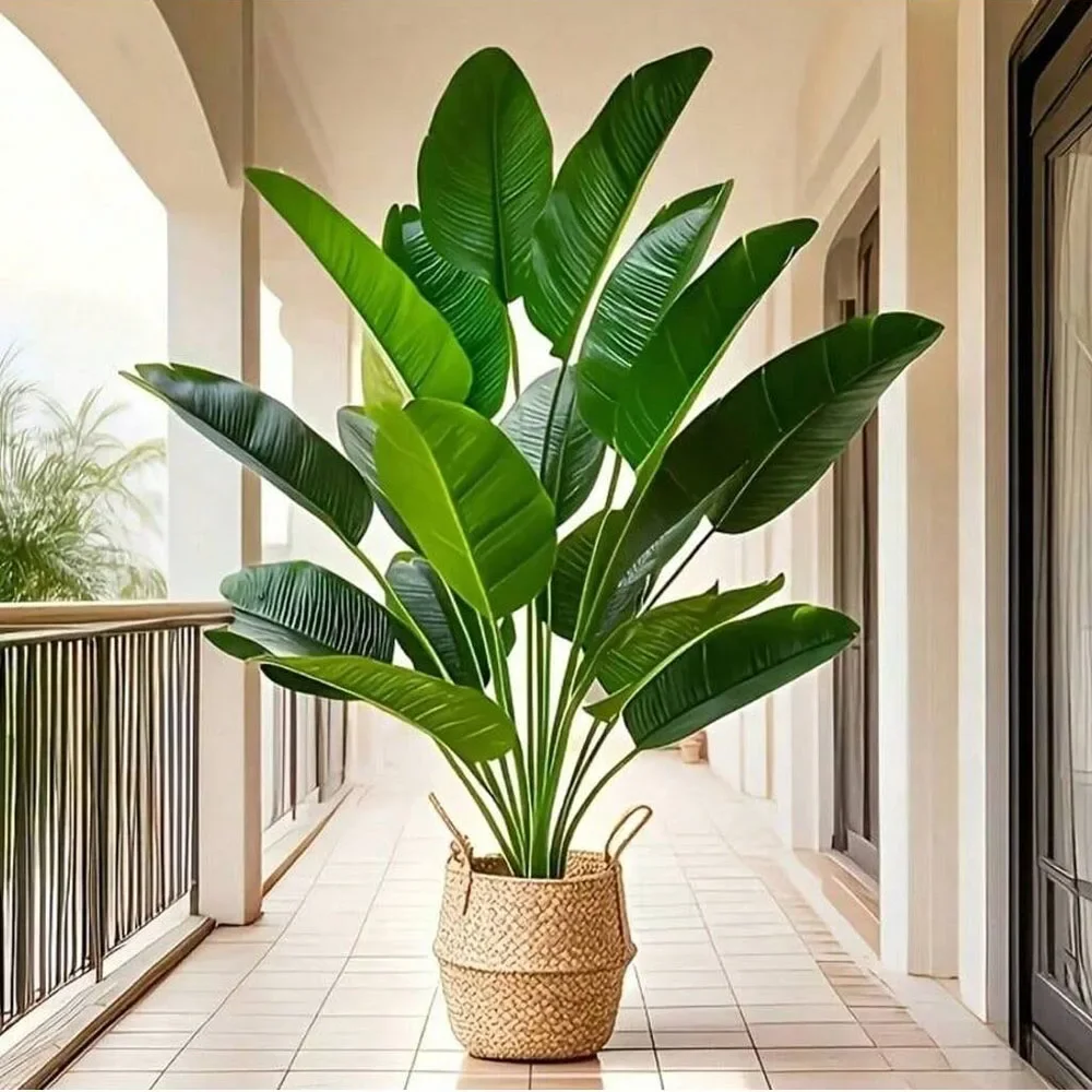 Monstera Adansonii - 1 قطعة 18 أوراق نباتات اصطناعية