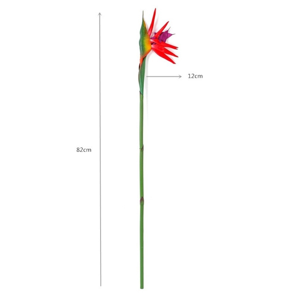 Bird Paradise Strelitzia - زهور ستريليتزيا اصطناعية جديدة ذات ساق
