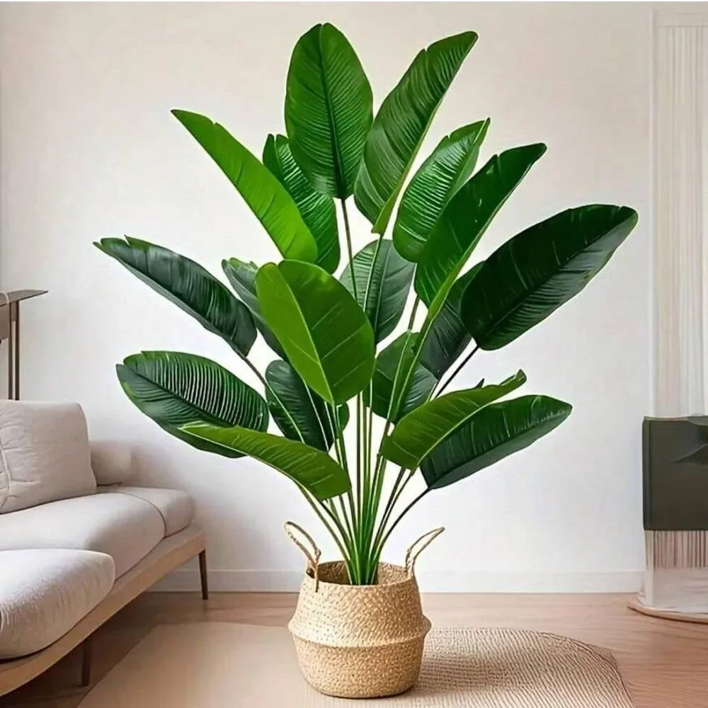 1 قطعة 18 أوراق نباتات اصطناعي - مراجعة Monstera Adansonii وسعره