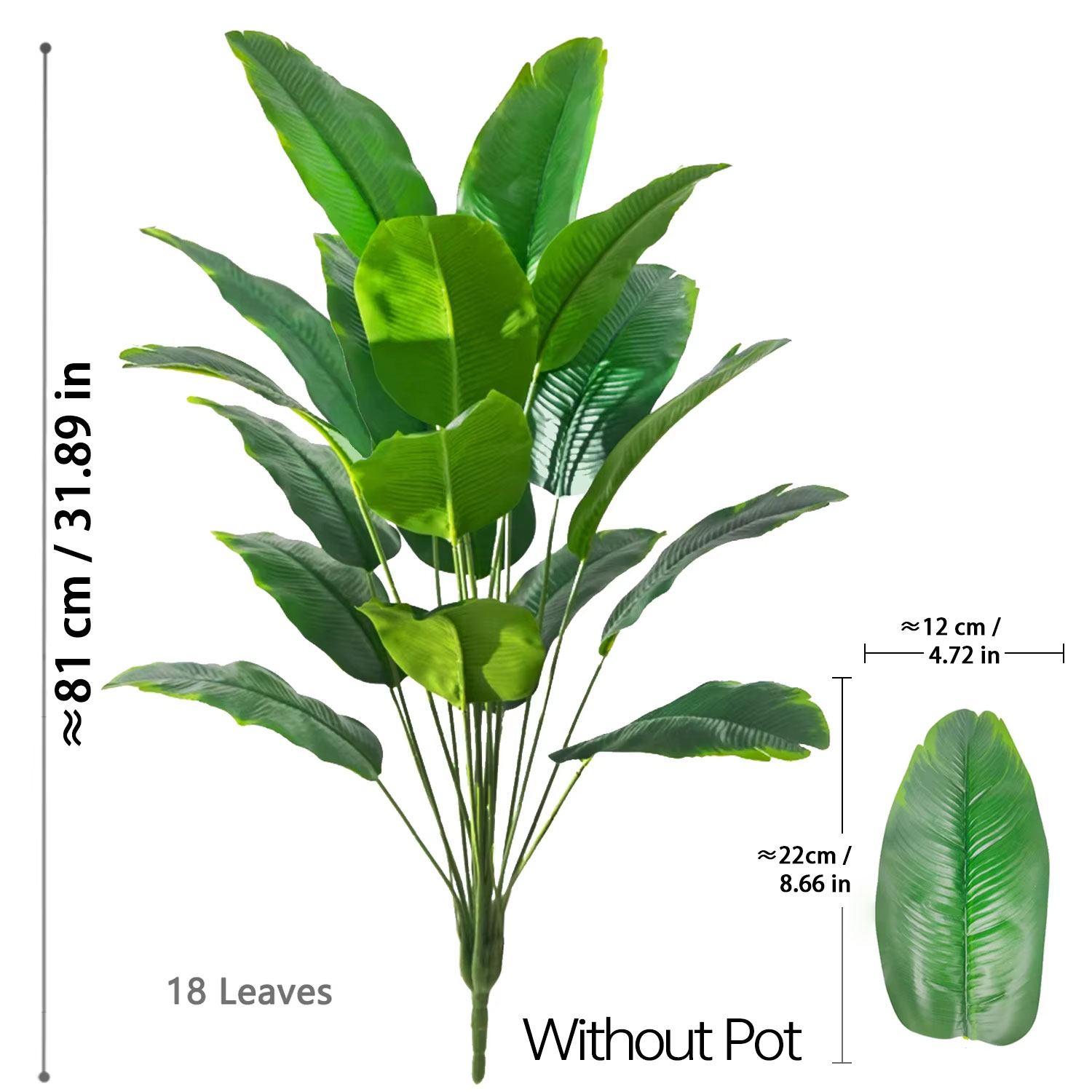 نباتات صناعية بطول 67-112 سم،  - مراجعة Monstera Adansonii وسعره